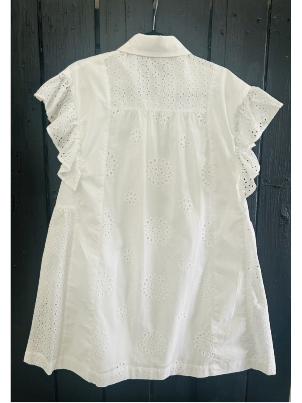 Before You with love White BOHO Eyelet Dress - Picture 4 of 7